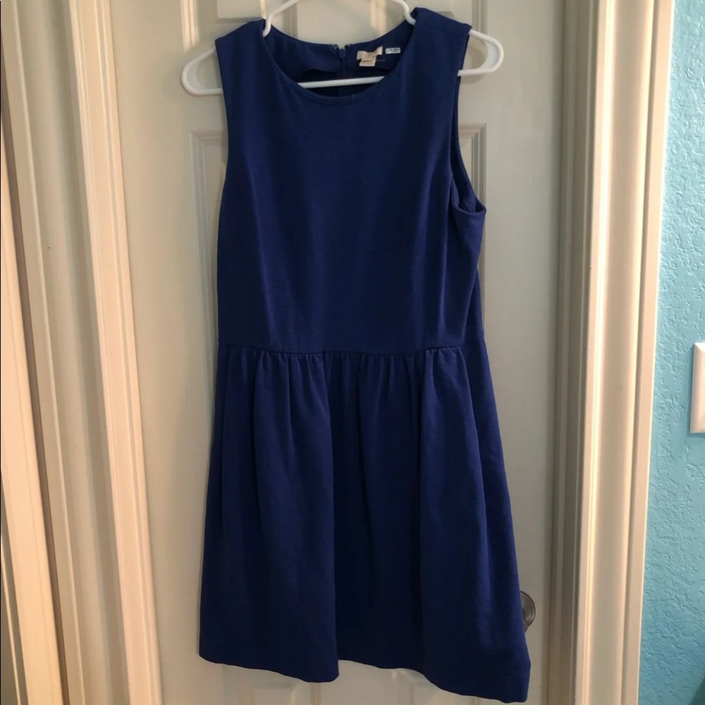 Blue J. Crew Dress Size M